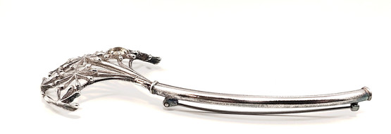 Kalevala Koru | (iso) Naisen Ääni -Solki | Keltainen kvartsi | Hopeaa