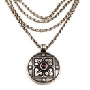 Kalevala koru | Pyhä Birgitta Riipus | Kaulakoru | Hopeaa