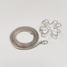 Kalevala Koru | RUNO riipus | kaulakoru käärmeketjulla |  Hopeaa