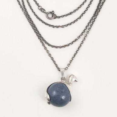 Kalevala Koru | Kimmo Virkkunen | Töyrin Lintu  Riipus | Kaulakoru Hopeaa