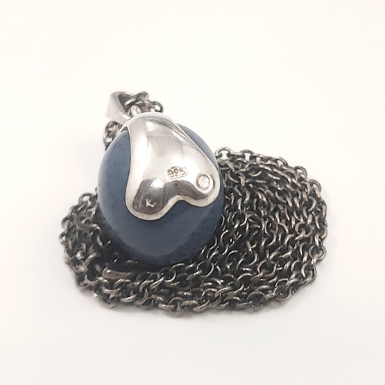 Kalevala Koru | Kimmo Virkkunen | Töyrin Lintu  Riipus | Kaulakoru Hopeaa