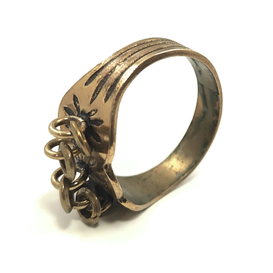 Kalevala Koru | Lapin sormus | 22mm |  Pronssia