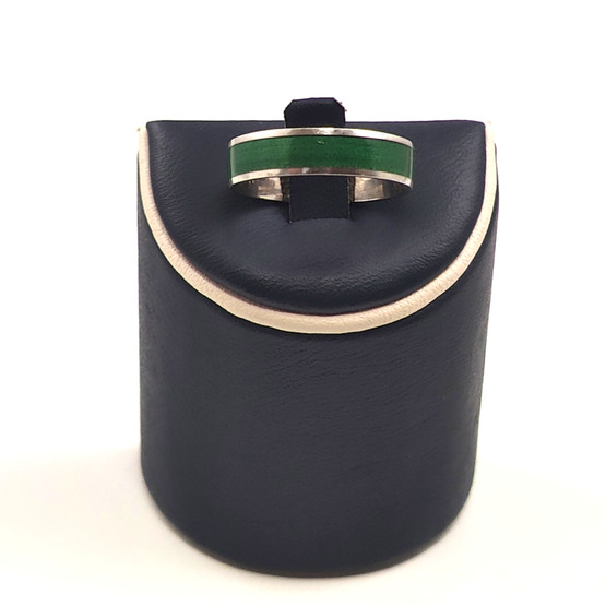 Auran Kultasepät | Pekka Piekäinen  | Emaloitu Sormus | Hopeaa