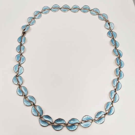 D-A , David Andersen | Emaloitu käätykoru | Kaulakoru + rannekoru | Hopeaa