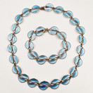 D-A , David Andersen | Emaloitu käätykoru | Kaulakoru + rannekoru | Hopeaa