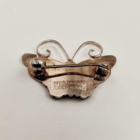 D-A , David Andersen | Emaloitu Solki | PERHONEN | Hopeaa