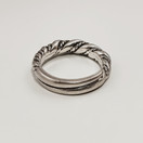 Kalevala Koru | Halikon Lampolan kierrekoru | sormus | Hopeaa 