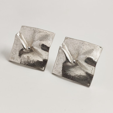 Lapponia  | Björn Weckström | KILPI korvakorut | Hopeaa -70