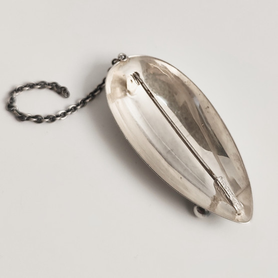 Kupittaan kulta oy | Elis Kauppi | HIIRI solki | Rintakoru | Hopeaa -61