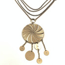 Kalevala Koru | MYLLYNKIVET  Riipus | Kaulakoru | Pronssia