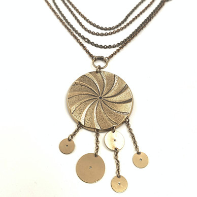 Kalevala Koru | MYLLYNKIVET  Riipus | Kaulakoru | Pronssia