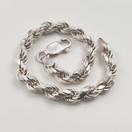 NT |  CORDELIA Ranneketju | Rannekoru 6/180mm |  Hopeaa 