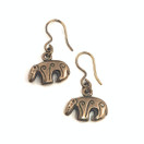 Kalevala Koru | koukulliset KARHU Korvakorut | Pronssia