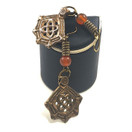 Kalevala Koru | Kanteletar Korvakorut | Karneolit |  Pronssia