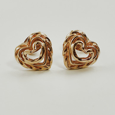 Kalevala Jewerly |  'Heart of the house'  -earrings | 585 Gold 