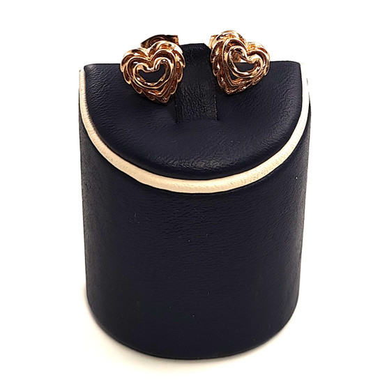 Kalevala koru | Talon sydän Korvakorut | Tappikorvikset | 14k kultaa 