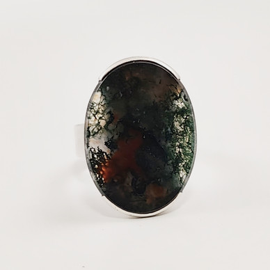 Kupittaan Kulta oy | Elis Kauppi | Akaatti  Sormus | Hopeaa 