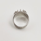 Kalevala Koru | Lapin sormus | 17,5mm | Hopeaa 