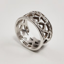 Kalevala Koru | Uskelan sormus |  hopeaa 