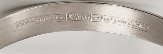 E.Granit & co. | Erik Granit | Rannekoru vihreällä kivellä | Hopeaa 