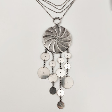 Kalevala Koru | Myllynkivet Riipus | Kaulakoru | Hopeaa -73