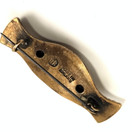 Kalevala koru | Vintage solki | Rintakoru Pronssia