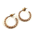 Kalevala Koru | Halikon Lampolan kierre-korvakorut | Renkaat | 585 Kultaa