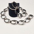 AAJ | Kaija Aarikka | Näyttävä käätykoru |  kaulakoru | 916 Hopeaa | -66