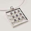 Kupittaan Kulta oy | Elis Kauppi | Upea  Riipus + panta | Hopeaa 