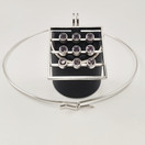 Kupittaan Kulta oy | Elis Kauppi | Upea  Riipus + panta | Hopeaa 