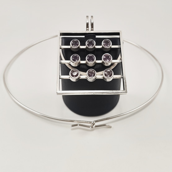 Kupittaan Kulta oy | Elis Kauppi | Upea  Riipus + panta | Hopeaa 