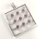 Kupittaan Kulta oy | Elis Kauppi | Upea  Riipus + panta | Hopeaa 