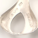 W&L ,Ruotsi | Näyttävä Vintage Rannekoru | Hopeaa -60