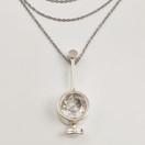 Turun Hopea oy | Jorma Laine | Vuorikide RIIPUS | Kaulakoru | Hopeaa -76