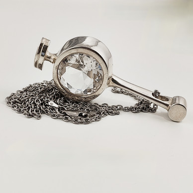 Turun Hopea oy | Jorma Laine | Vuorikide RIIPUS | Kaulakoru | Hopeaa -76