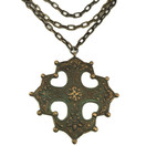  ATO | (iso) Ristiriipus | Kaulakoru Pronssia | 30/40-luku