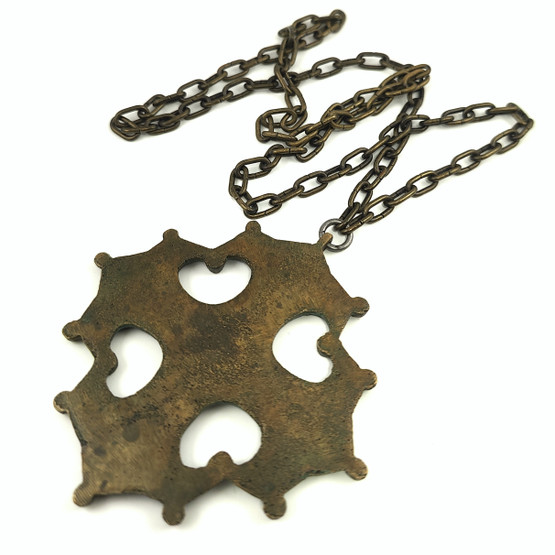  ATO | (iso) Ristiriipus | Kaulakoru Pronssia | 30/40-luku