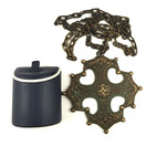  ATO | (iso) Ristiriipus | Kaulakoru Pronssia | 30/40-luku