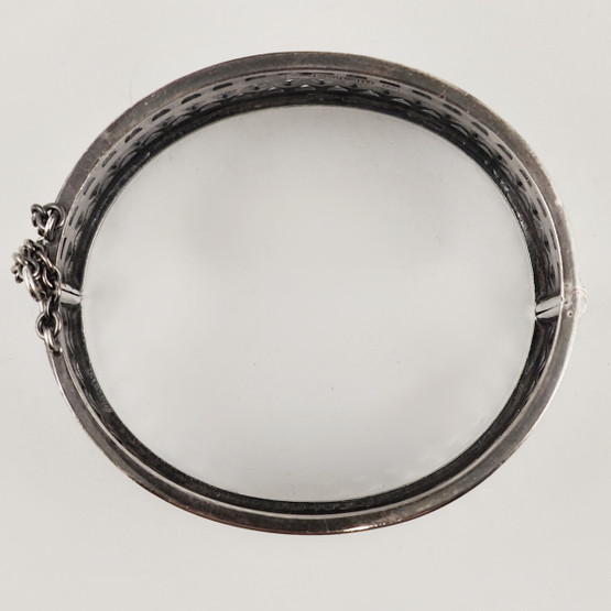 Kalevala Koru | leveä  Uskelan Rannekoru | Rannerengas | Hopeaa -72