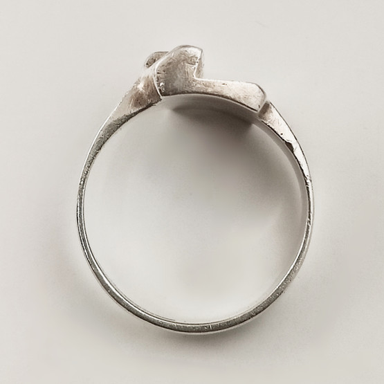 Lapponia koru | sormus | 19mm | Hopeaa -85