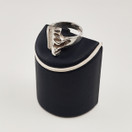 Lapponia koru | sormus | 19mm | Hopeaa -85