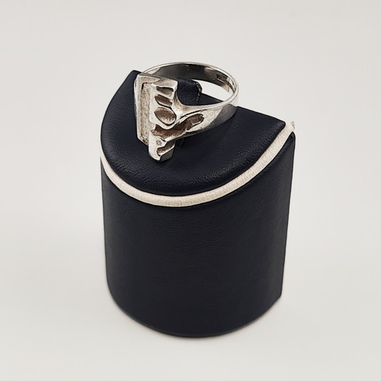 Lapponia koru | sormus | 19mm | Hopeaa -85