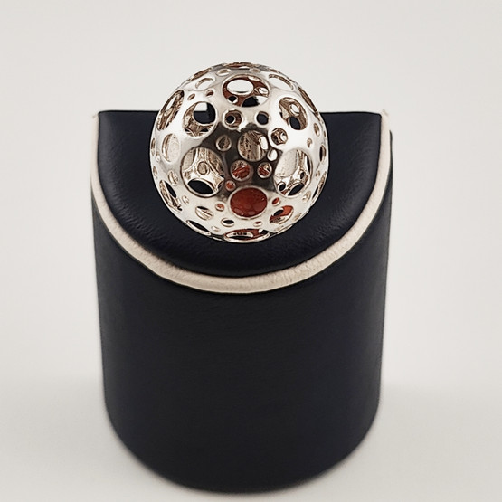 Liisa Vitali, ´Ladybug´ Ring , (20mm ball) , Sterling -71