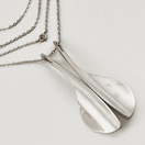 Kupittaan Kulta oy |  Elis Kauppi  | iso Riipus | Kaulakoru |  Hopeaa -74