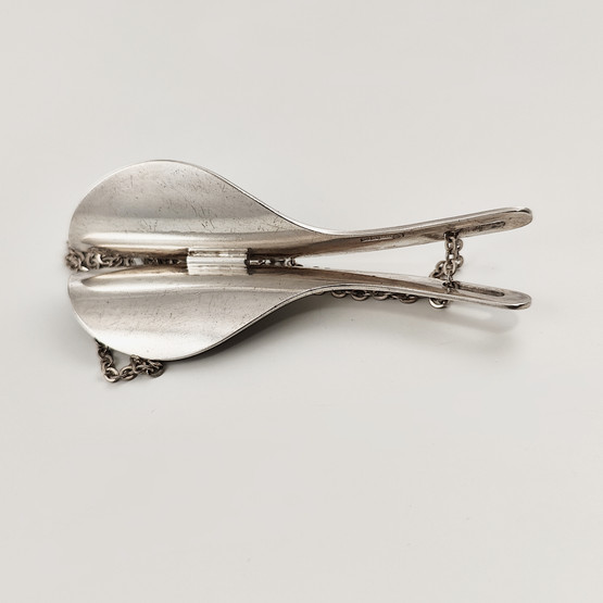 Kupittaan Kulta oy |  Elis Kauppi  | iso Riipus | Kaulakoru |  Hopeaa -74