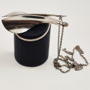 Kupittaan Kulta oy |  Elis Kauppi  | iso Riipus | Kaulakoru |  Hopeaa -74