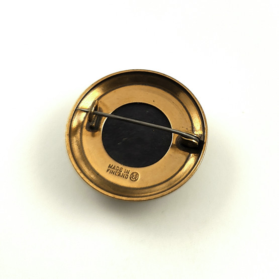 Kalevala koru |  SOLKI-1588 | Rintakoru Spektroliitilla | Pronssia