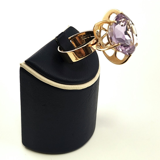 Kupittaan Kulta oy | Elis kauppi | Ametisti Sormus | 14k Kultaa -67