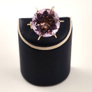 Kupittaan Kulta oy | Elis kauppi | Ametisti Sormus | 14k Kultaa -67