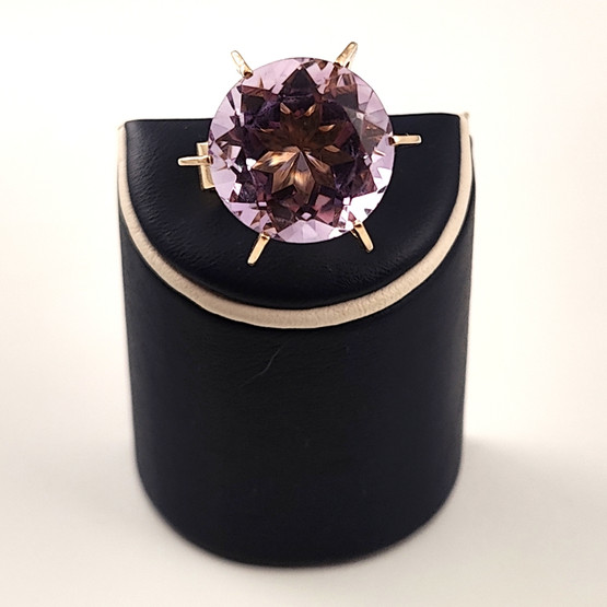 Kupittaan Kulta oy | Elis kauppi | Ametisti Sormus | 14k Kultaa -67